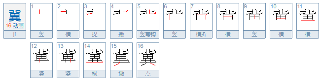 冀怎么读？