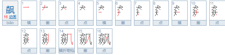 飚与飙有什么区别？