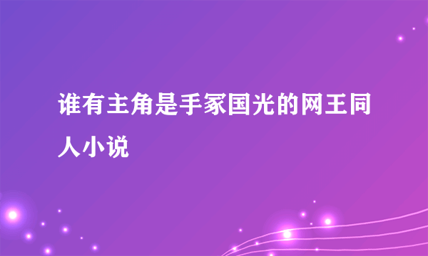 谁有主角是手冢国光的网王同人小说