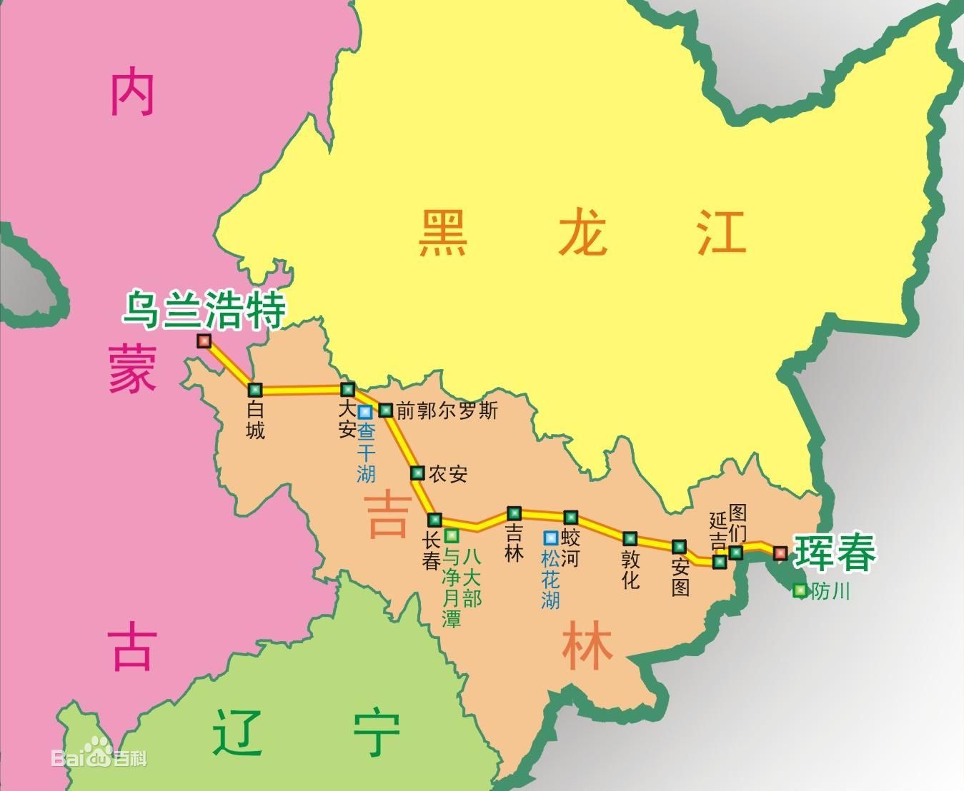 205国道的途径省份