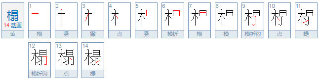 榻怎么读？