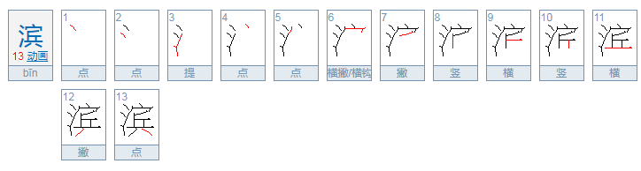 滨字是什么意思