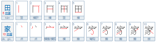 田家什么意思