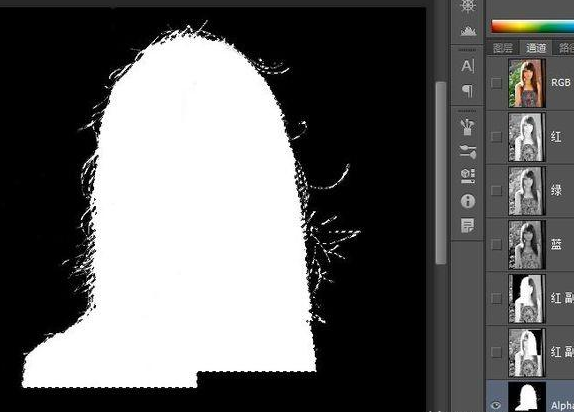 ps通道抠图步骤？