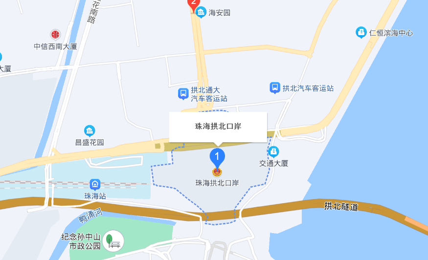 拱北属于珠海哪个区？