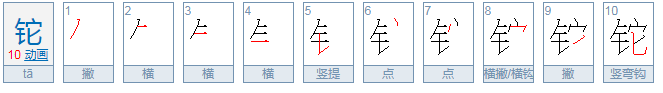 铊怎么读?谁讲下？