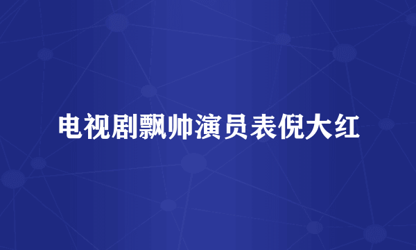 电视剧飘帅演员表倪大红