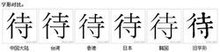 待的多音字组词是什么