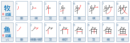 牧鱼这个词是什么意思