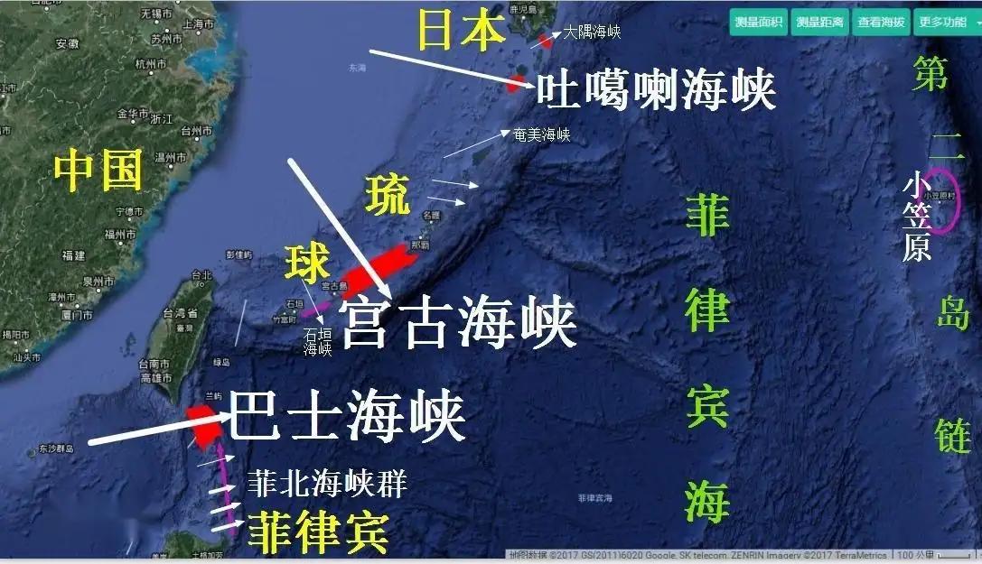 消息上时常听到的“宫古海峡”，究竟在什么地方？