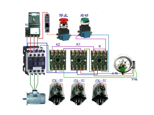 接触器的辅助触点的作用是什么 怎么接