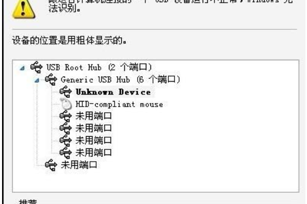 电脑上总跳出一个无法识别的USB设备的窗口是怎么回事 怎么关闭它