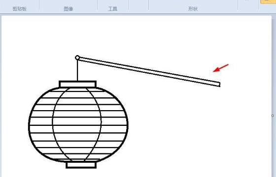 灯笼怎么画?