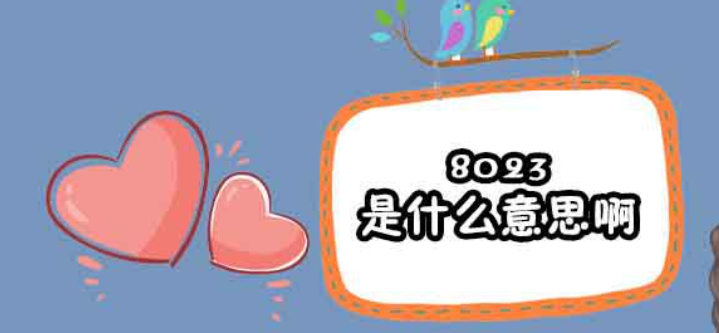 8023的解释是什么?