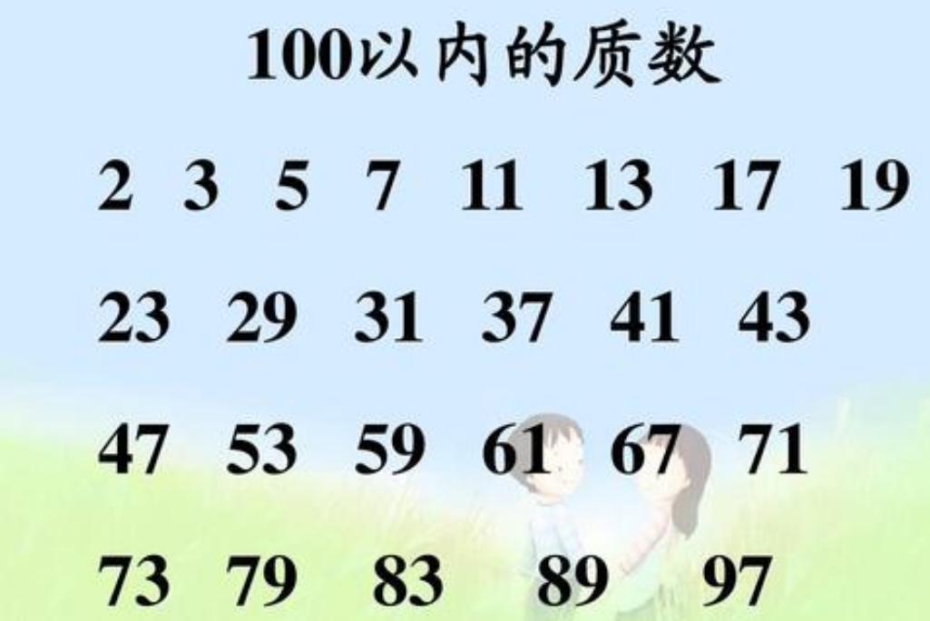 100以内的质数有哪些一共有几个